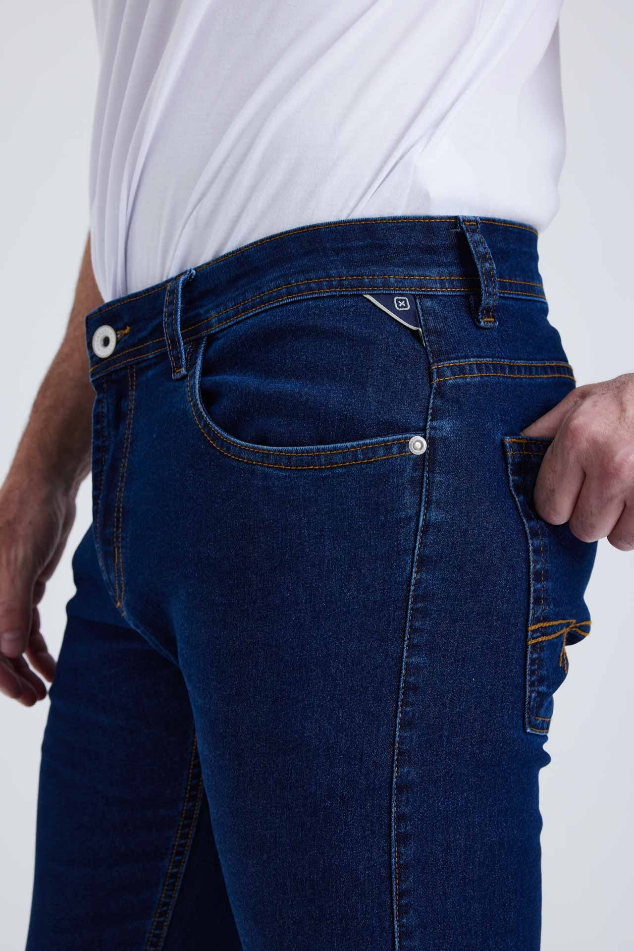 LUXURY DARK BLUE DENIM JEANS – TIMELESS STYLE WITH PREMIUM COMFORT