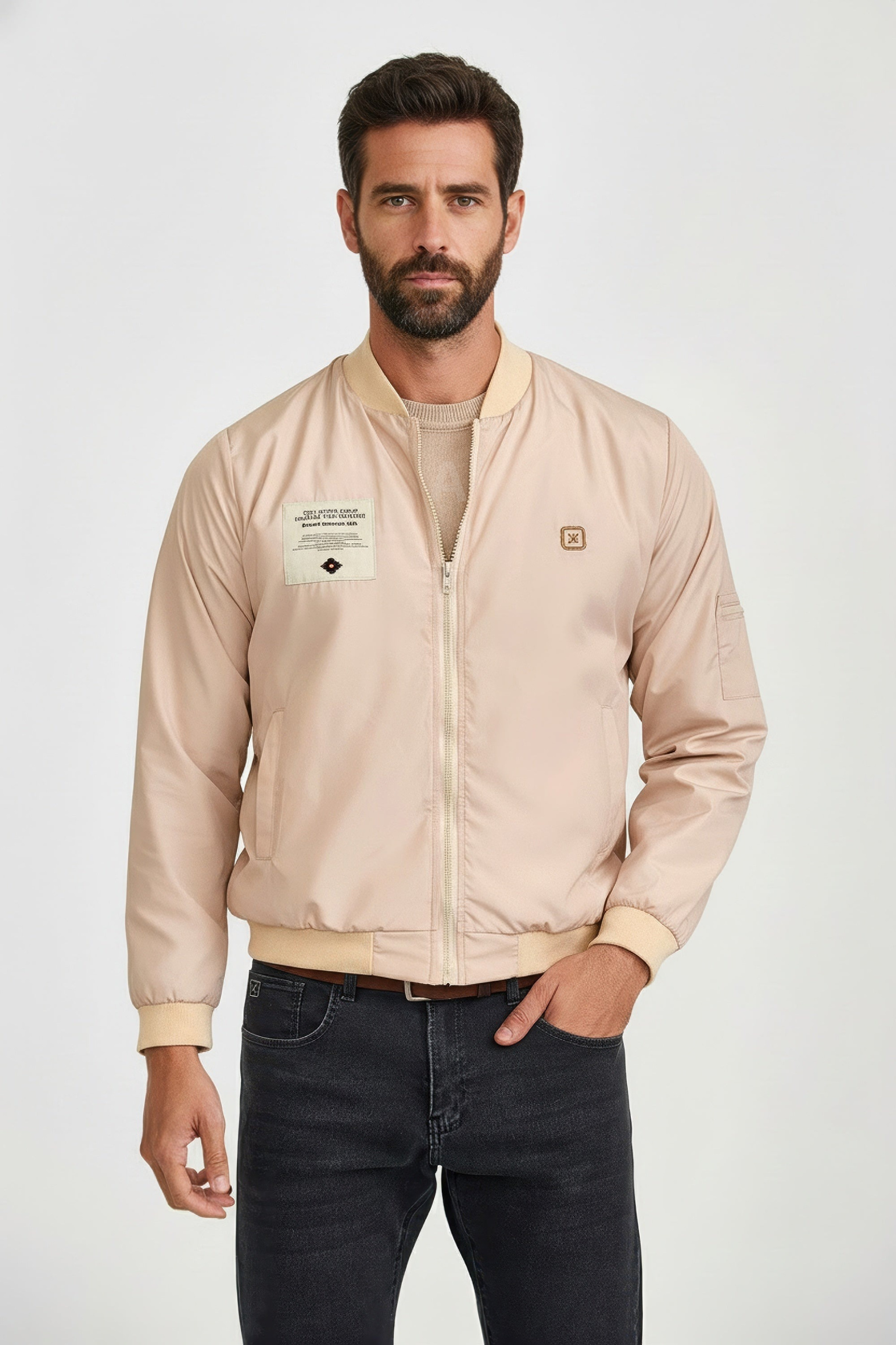 CUSTOM PRINTED BOMBER JACKET 7365